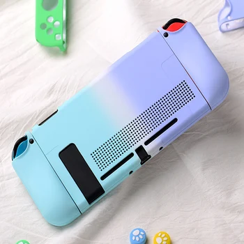 Nintendo Lüliti NS Rõõmu-Con Juhul katta Värvikas PC Kaitsva Coque Shell Nintend Lüliti Konsooli Eemaldatav Jahutus Auk Nahk