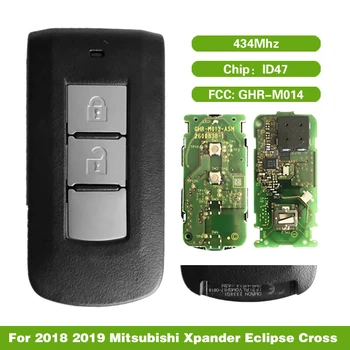 CN011018 2018 2019 Mitsubishi Xpander Eclipse Risti Auto Remote Smart Key 434MHz ID47 Kiip FCC ID GHR-M014