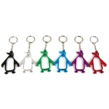 Palju 100tk Armas Vidinaid Pingviin Kujuline Õlle Avaja Alumiinium Pudeli Avaja Võtmehoidjad Väljas Telkimine Vahendid