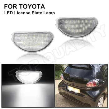 Toyota Yaris MK1 2005 2006 2007 2008 2009 2010 2011 2012 2013 2014 18 SMD LED Auto Auto Loa Number Plate Light Lamp Valge