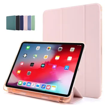 Coque iPad Pro 11 12 9 Juhul 2020. aastaks 2018 koos Pliiatsi Hoidja Tri-Tagaistme Kate iPad Pro 2020 Juhul 12.9 11 tolline Tablett Juhul