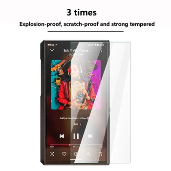 9H Premium Kriimustada-Tõend Kaitsva Karastatud Klaasist Ekraan Kaitsja jaoks Fiio M11 Pluss OÜ 5.5 tolline MP3 Mängija