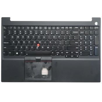 USA UUS sülearvuti klaviatuur Lenovo Thinkpad E15 Gen2 palmrest ülemine kaas koos taustvalgustuse AP1HK000D00