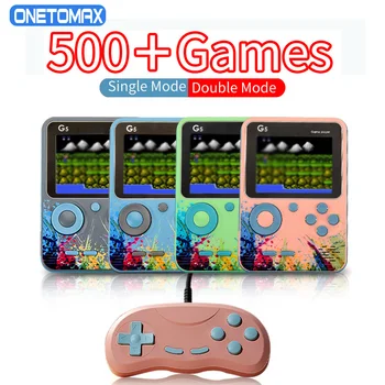 Mini Handheld mängukonsooli Sisseehitatud 500 Klassikaline Mängud, 3-tolline Kaasaskantav Retro Video Mängu Konsool 3.0 Tolline Ekraan Mängud Mängija Kingitus