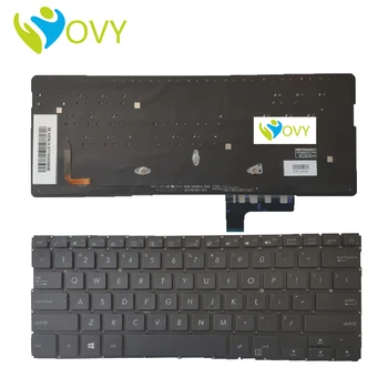 OVY US Taustavalgustusega Sülearvuti Klaviatuur Asus ZenBook 13 UX331 UX331U UX331UN UX331FN UX331UAL backlight kbd must heleda võtmed