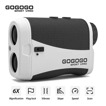 Gogogo Sport Vpro Laser Rangefinder Golf 1000m 700m Jahi-Range Finder Punane Ekraan HD Vahemaa Mõõtmise Vahendid GS34W