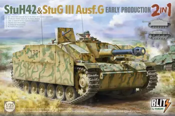 Takom 8009 StuH42 & StuG.III Ausf.M G Alguses Tootmist (2 in 1) 1/35