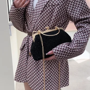Elegantne Naiste õlakott, Teemant-Kaetud Crossbody Kotid Naistele Luksuslik Disainer Käekotid Bankett Trend Õhtul Kotid 2022