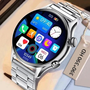 2022 Uus AMOLED Smartwatch Mehed 390*390 HD 1.36 tolline Ekraan Toetab Alati Ekraanil Veekindel Sport Fitness Tracker Smartwatch