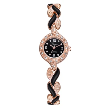Elegantne Käevõru Kellad Naistele Luxury Crystal Kleit Käekellad Kell Terasest Teemandid Bänd Vabaaja Quartz Watch Reloj Mujer