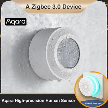 Aqara Inimese Keha Andur Suure Täpsusega Smart Zigbee 3.0 IPX5 Veekindel 3 Taseme Tundlikkus Reguleeritav Töö Apple HomeKit