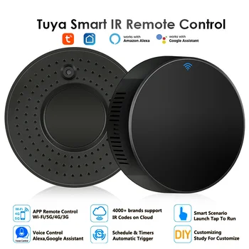 Tuya WiFi IR Remote Control Tuya Smart Universaalne Infrapuna smart home Kontrolli TV DVD AU DAC Töötab Alexa Google Kodu