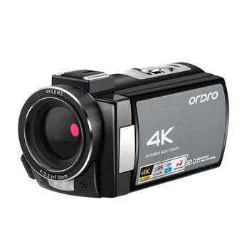 AE8 Digitaalne Videokaamera 4K Digitaalse Video Kaamera Uuendada 3.0 IPS Full HD Kaamera IR Kaugjuhtimisega Night Vision koos Mikrofoniga