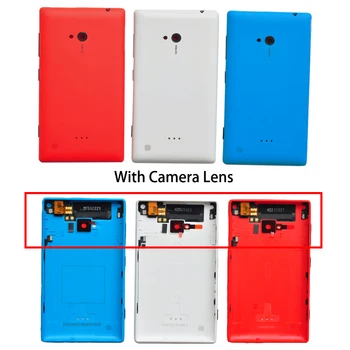 ZUCZUG Uus Originaal Plastikust Tagumine Korpus Nokia Microsoft Lumia 720 Aku Kate Tagasi Juhul Kaamera Objektiiv+Pool Võtmed