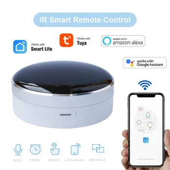 IR Universal Remote Control Tuya WiFi Smart Kodu Konditsioneer TV App Töötab Alexa Google Assistent Siri häälkäskluse