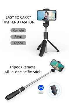 Mini Wireless Selfie Kinni Statiivi Kokkupandav Mobiiltelefoni Omanik Pihuarvutite Kaugjuhtimise Päästikut Gopro Kaamerad Tegevus