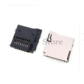 10tk 9pin Micro SD kaardi pesa klemmid T-Flash Ühise stiili suurus 14*15mm TF-kaart teki Ise, kes tegutseb kaardi pesa pop-up