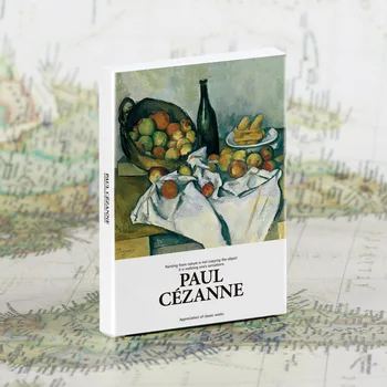 30 lehed/set Art Museum-seeria Töötab Paul Cezanne Kuulsate kunstnike inglise postkaardid, Ümbrikud Kunsti postkaardid