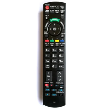 Uus N2QAYB000659 Jaoks Panasonic LCD LED 3D TV BD DVD-TX-P42VT30 TX-P50U10E TX-L32S10B TV pult