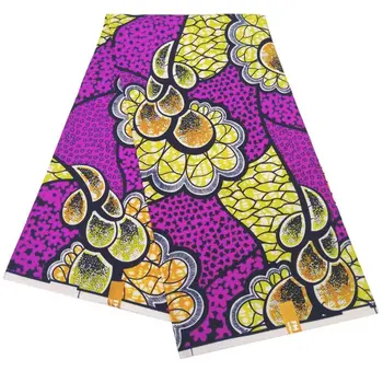 Ankara Prindib Batik Pagne Vaha Riie Aafrika Kleit, Käsitöö DIY Õmblemine Tekstiili 100% Polüester Kvaliteetne Tissu Loincloth S705-3