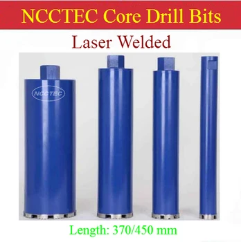 25-180mm * 370/450mm) Laser Keevitatud võra teemant core drill bits/1