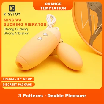 Kisstoy Miss VV Dual Vibraatorid Naistele Vibreeriv Muna Kliitori Stimulaator Nibud Jobu Erootilise Sugu Mänguasjad Kauplus Täiskasvanute Kaupade 18+