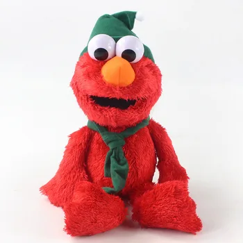 40cm Sesame Street Palus Elmo Beebi Sünnipäeva Käega Nuku Uusi Kingitusi Lastele Hariduse Nukud