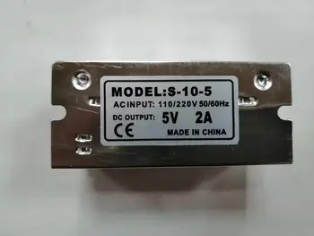 Universaalne toiteallikas Adapter S-10-5 AC DC 5V 2A 10w Lülitage Režiim LED Lülitus Toide Elektroonika LED Draiver
