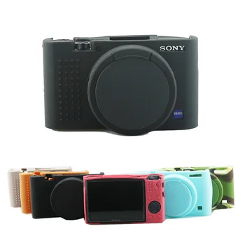 Pehmest Silikoonist Kaamera Puhul, Sony RX100 III RX100 IV RX100 V VI RX100 VII Kummist Kaitsev Keha Katab Nahk kott Kaamera puhul