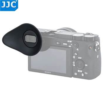JJC Kummist Kaamera Eyecup Pildiotsija Protector Eye Cup Pehmest Silikoonist Okulaari Jaoks, Sony A6500 A6400 A6600 Asendab Sony FDA-EP17