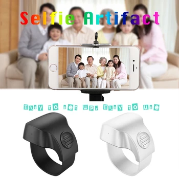 MINI mobiiltelefon Selfie Päästik puldiga ringi Kaasaskantav Bluetooth 5.1 Android TV Kaugjuhtimispult Ringi IOS Android