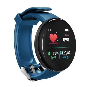 2022 Uus D18S Värviline Puutetundlik Ekraan, 3D-Spordi Vaadata Pedometer Smart Watch Fitness Südame Löögisageduse Monitor Naiste Kell Smartwatch