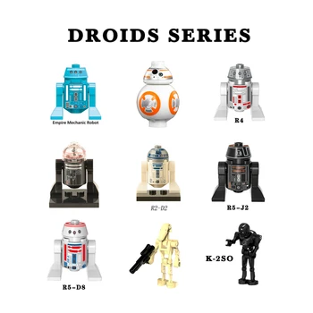 R2-D2 BB-8 C-3PO R5-D8 K-2SO IG88 Super Lahing Buzz Droid Üldine Raske ehitusplokid R-3PO Telliskivi Joonis Lapsed, Jõulud Mänguasi