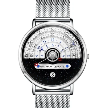 Uus Meeste Vaata Luksus Marki Auto Kuupäeva Roostevabast Terasest Quartz Watch Meeste Spordi Analoog Montre Homme Reloj Hombre