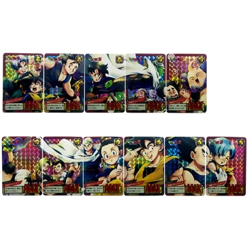 Dragon Ball Extra-pikk horisontaalne versioon 11 pleisse kaardid Super Saiyan Goku Vegeta Mängu Kogumine Flash Kaardid Kingitus, Mänguasjad