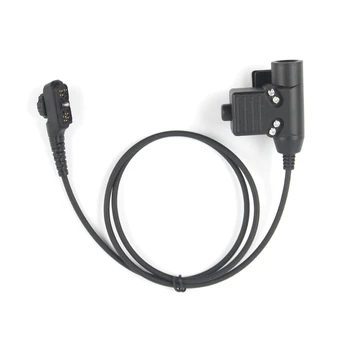 U94 PTT-Peakomplekti-Kaabli Pistik Adapter ühildub Hytera PD780 PD788 PD785 Headsetu94