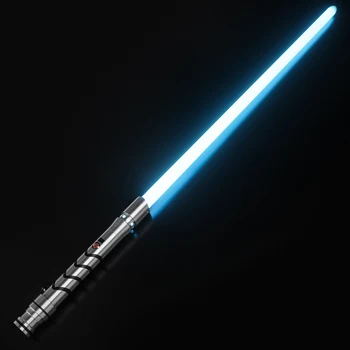 LGT Lightsaber RGB 12 Komplekti Heli Metallist Käepide Mõõk Jedi Sith Luke Light Saber Force FX Raske Dueling Värvi muuta FOC Lukustada