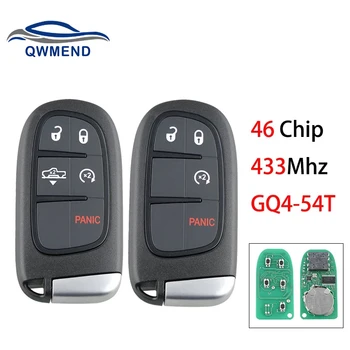 QWMEND GQ4-54T 4/5 KUID Smart Auto Võti Dodge Ram 1500 2500 3500 2013-2017 Auto Remote Key ID46 Kiip 433Mhz