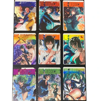 9Pcs/set Seksikas Fubuki Tatsumaki Kuuma Stantsimine Flash Kaardi Üks Punch-Mees Anime Ilus Tüdruk Kawaii Mäng Anime Kogumise Kaart Kingitus