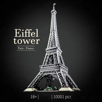 2022 UUED IKOONID Suurim Eiffeli Torn Set 10307 10001pcs PARIISI 1,5 M Maailma arhitektuur Hoone Plokid, Tellised Mänguasjad Täiskasvanutele Kid