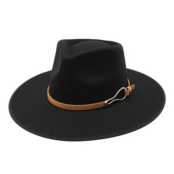 2021 Sügis-talv meeste fedoras naiste vildist müts Daamid sombrero jazz Mees pallija müts väljas vintage torukübarat suured