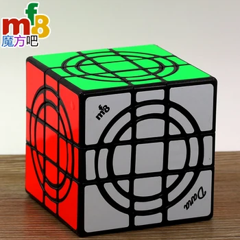 Magic Cube mf8 Topelt Hull 3x3x3 Kuubiku Topelt Ring Puzzle 3x3 Kleebised Cubo Magico антистресс Exercise Mälu Mänguasjad Loogika Mäng