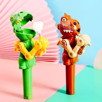 Loominguline Lollipop Robot Omanik Dinosaurus Süüa Lollipop Ups Juhul Candy Ladustamise Lahe Dekompressiooni Mänguasi Kingitusi Lastele Kingitus 1 Tk