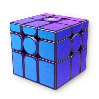 GAN peegel cube Magnet Speedcube 3x3x3 Professionaalne Loo Kaetud Gan 3x3 Mirror Cube Magnet Fidget Mänguasjad Cubo Magico gan peegel