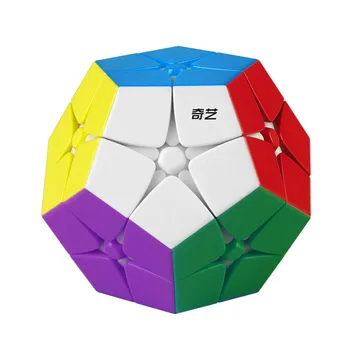 QiYi Kilominx 2x2 Magic Speed Cube Stickerless Professionaalne Fidget Mänguasjad, QiYi 2x2 Kilominx Cubo World Puzzle