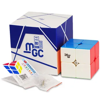 YJ MGC 2x2 M Magnet Magic Speed Cube Stickerless Professionaalne Fidget Mänguasjad MGC 2M Cubo World Puzzle