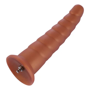 Hismith 25cm Silikoon Caterpillar Anal pistikut, mille KlicLok tohutu päraku pistik Premium Sex Machine anal dildo pikk butt plug