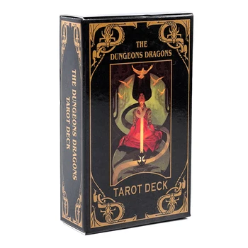 Dungeons & Dragons Tarot Kaardid Mängu Pere lauamäng Tarot Teki 78 Kaardid, Ennustamine Kaardi Mängud