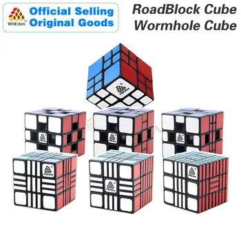 WitEden RoadBlocked/Wormhole/AI Sidemega Magic Cube v1/v2/v3 Professionaalne Kiirus Puzzle Antistress Haridus Mänguasjad Lastele